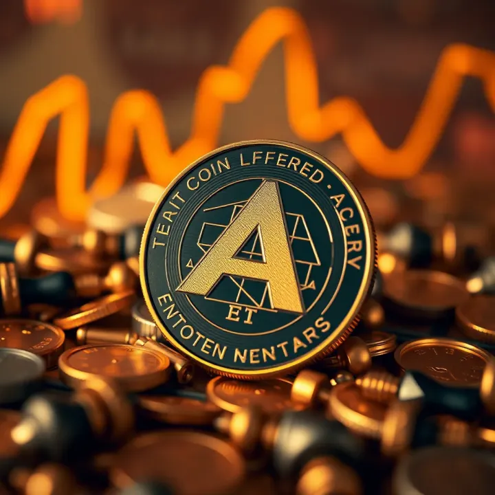 Technological Advancements Driving ADA Coin Value Conceptual graphic illustrating blockchain technology and digital currency growth