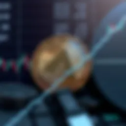 Graph depicting Avalanche coin market price fluctuations and trend analysis