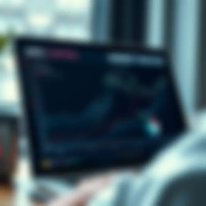 Graph showing growth trends and market analysis related to AVFX Capital's financial services