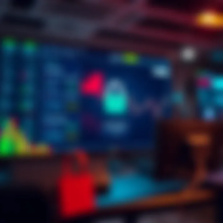 Secure login screen highlighting advanced security measures in a trading application
