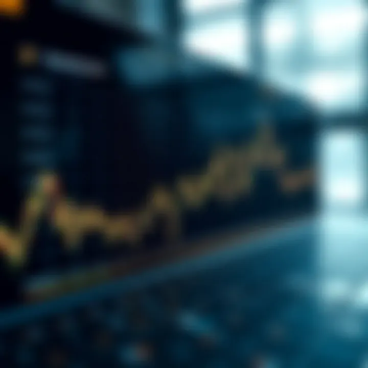 Graph showing Bitcoin price fluctuations influenced by market dynamics and trading volumes