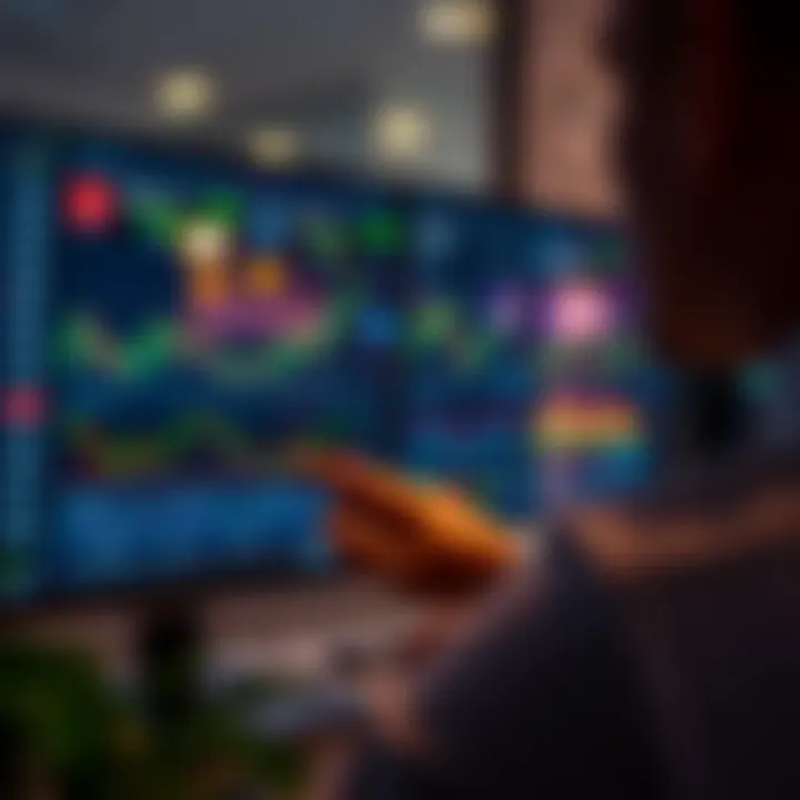 User navigating Deriv.com trading platform dashboard with various financial instruments displayed