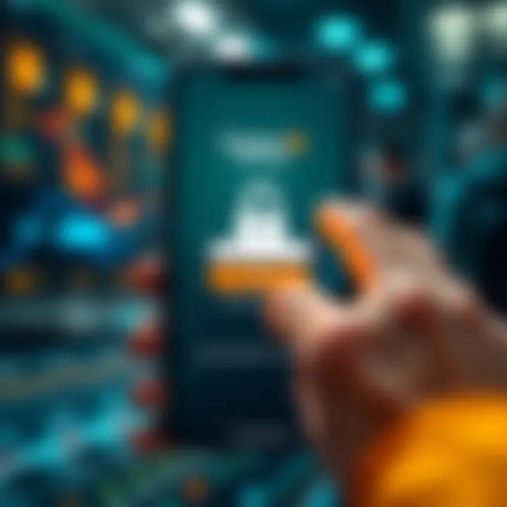 Secure login screen showcasing encryption and safety measures on Expert Option platform