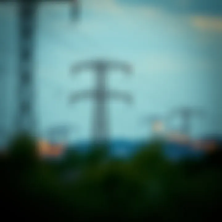 Visual representation of energy sector trends and factors impacting Reliance Power's market position