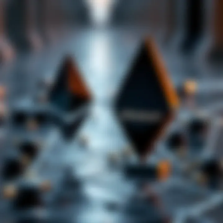 Comparison of Ethereum Classic and Ethereum network architectures illustrating technological differences