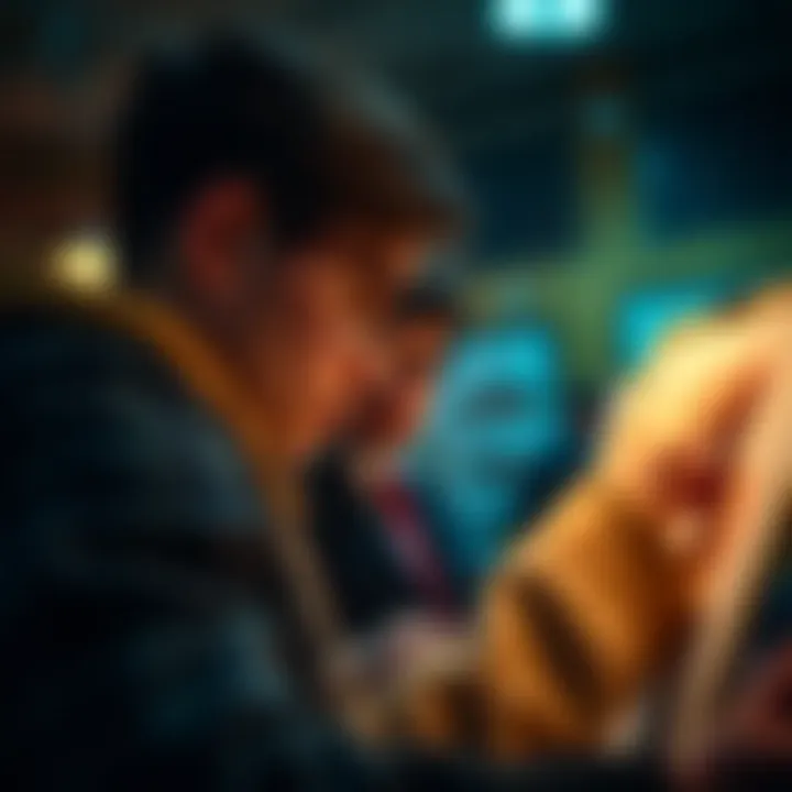 Creative individual submitting artwork for a cash prize contest