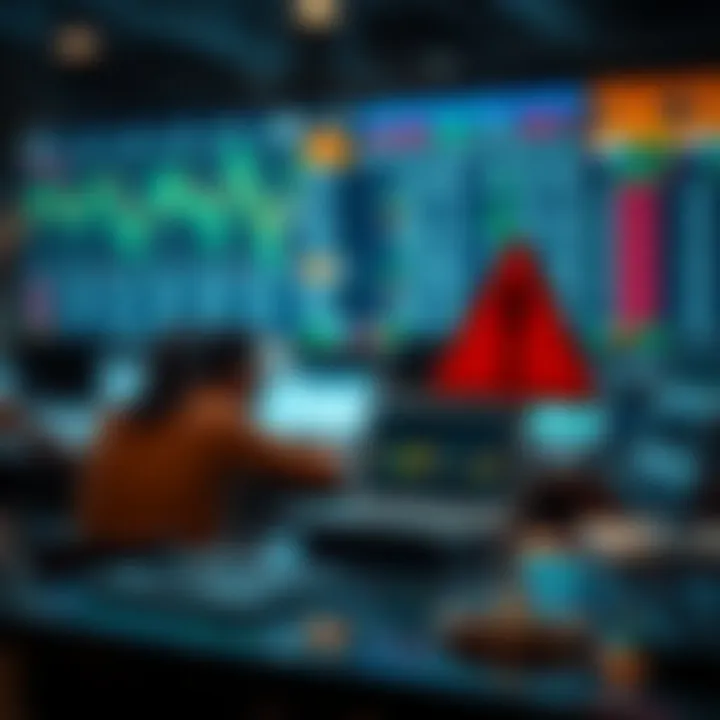 Visual representation of risks associated with trading on digital platforms in India