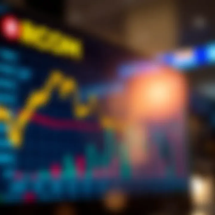 Graph showing the trend of RCOM's share price with key financial indicators