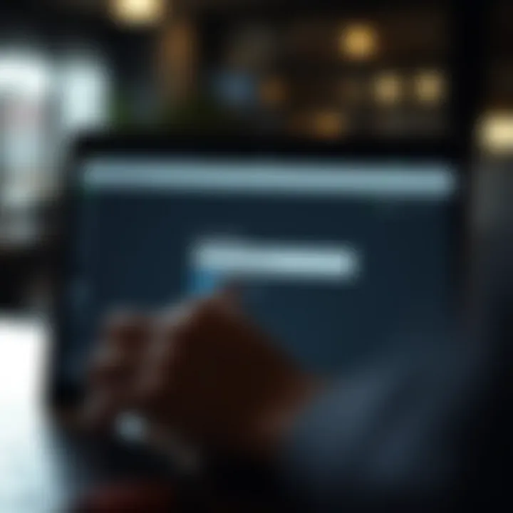 User entering email address to initiate password recovery on Quotex platform