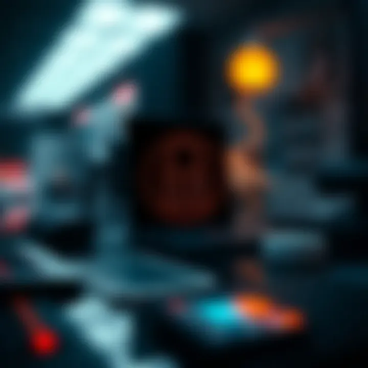 Illustration highlighting security features and risks associated with binary login