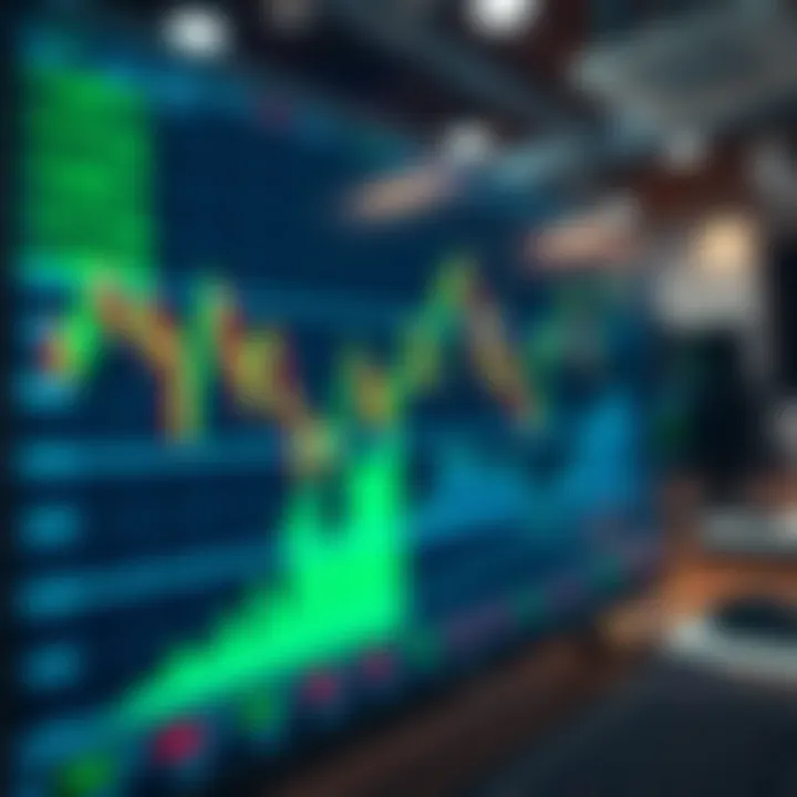 Digital interface displaying currency pairs and trading charts on a forex platform