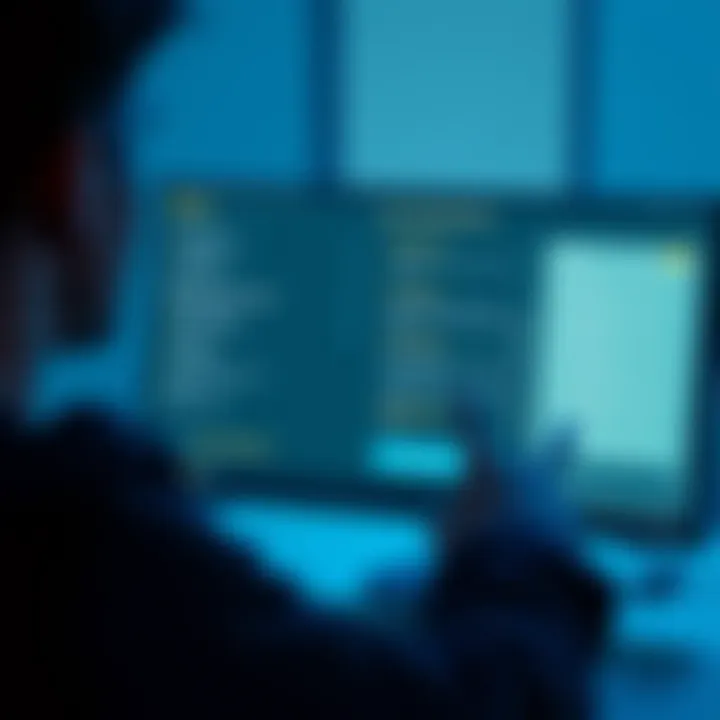 System Requirements for Quotex on PC User navigating Quotex software on desktop with system requirements checklist visible