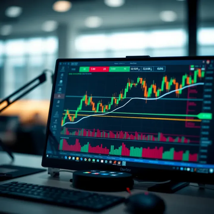 Combining Trading Strategies and Risk Controls Using Deriv and TradingView Graphical representation of trading strategies and risk management tools displayed on charting software