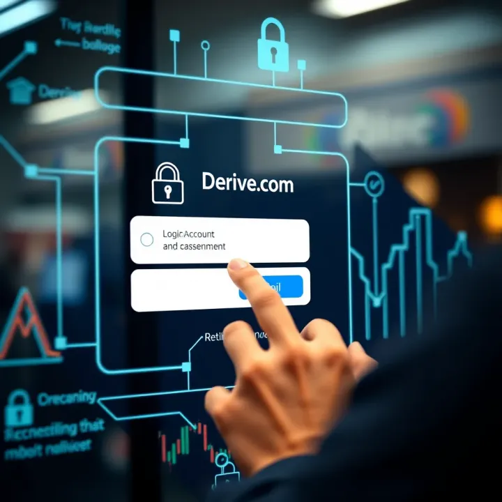 User entering credentials on a secure login interface