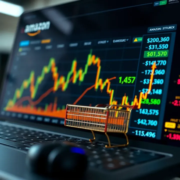 Comparison of Amazon stock value with other leading technology companies