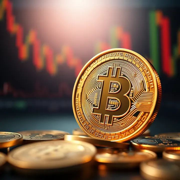 Illustration of financial market factors influencing cryptocurrency valuation