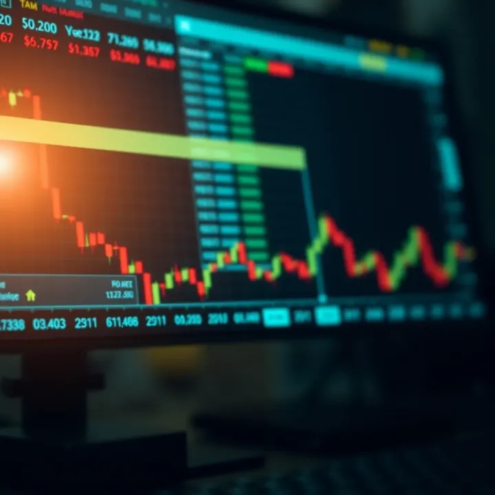 Risk and Regulatory Factors in Indian Binary Trading Illustration showing financial risk and regulatory considerations in Indian binary trading market