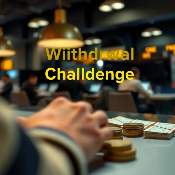 Visual guide to common withdrawal challenges and tips for managing fund transfers effectively