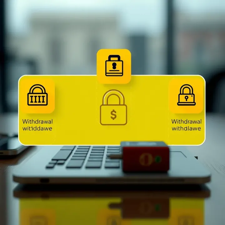 Illustration showing various secure withdrawal options available on Quotex for Indian traders