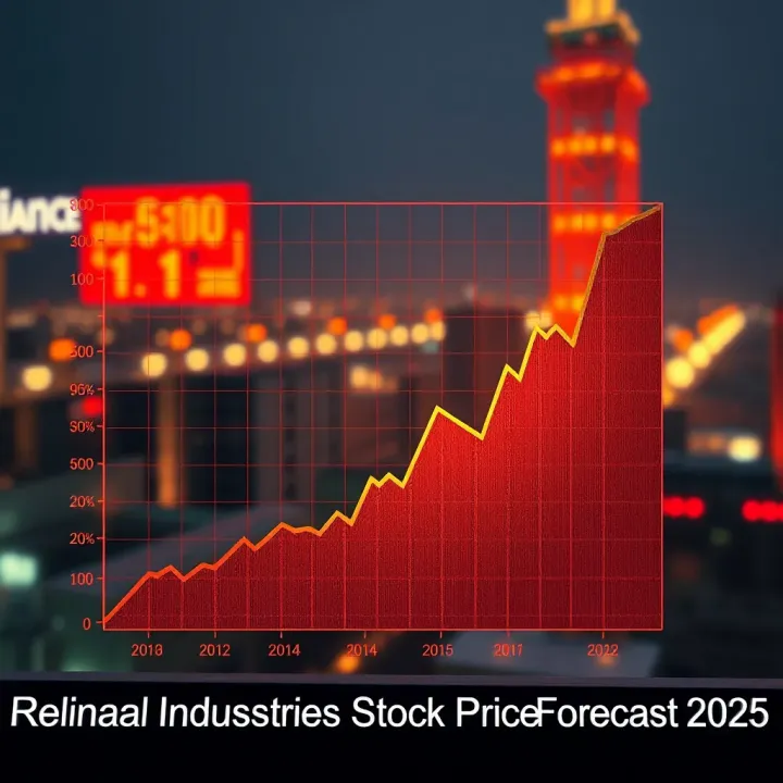 Graph showing the projected upward trend of a major energy company's stock price based on market analysis