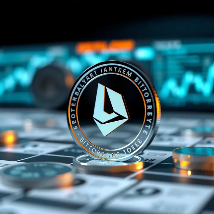 Conceptual illustration of factors influencing BitTorrent Token valuation including market demand and technology