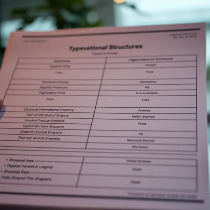 Chart showing different organizational structures and types of firms within the Indian economy