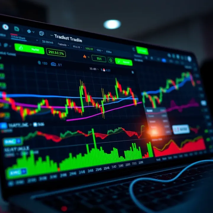 TradingView interface displaying various financial charts and technical indicators enhancing market analysis